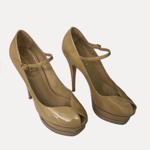 Yves saint lauren patent leather platforms - Picture 1 of 11